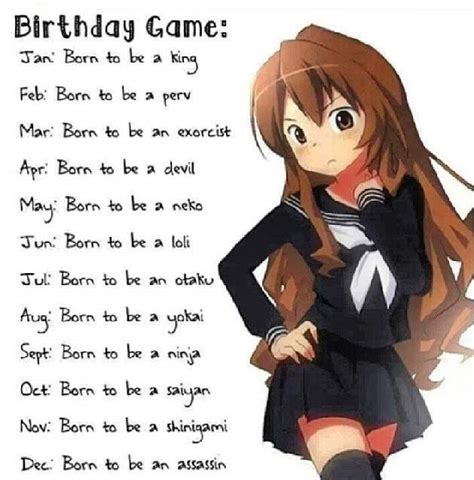 Birthday Scenarios Anime Amino