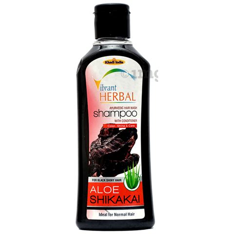 Vibrant Herbal Shampoo With Conditioner Aloe Shikakai Buy Bottle Of 2000 Ml Shampoo At Best