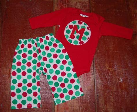 Red And Green Christmas Polka Dot Pajamas By Christinakayedesigns 26