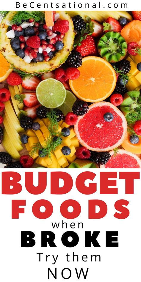 You might not think target is the place to buy your fresh fruit, but for some things, it's a great choice. HEALTHY & CHEAP FOODS TO BUY WHEN YOU'RE BROKE in 2020 ...