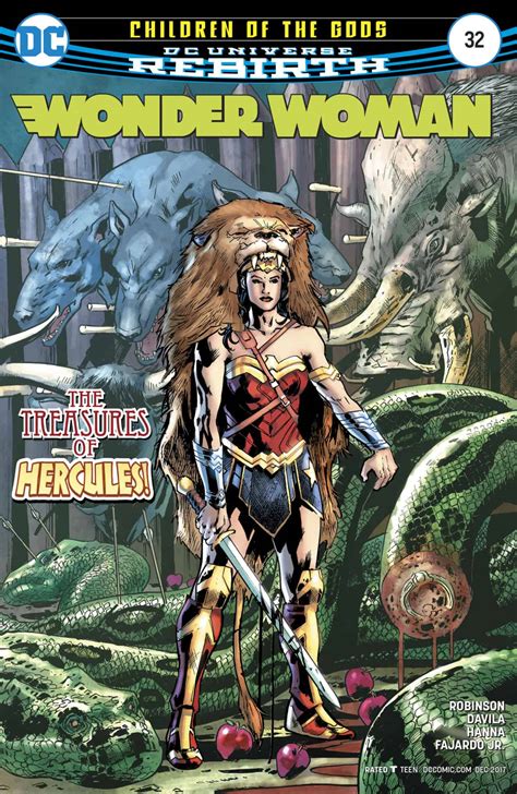 Dc Comics Rebirth Spoilers Wonder Woman 32 Has Grail Still On The