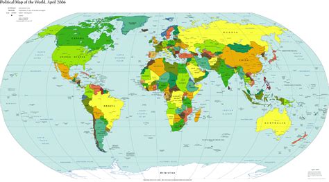 World Map Countries Labeled Kids Viewing Gallery