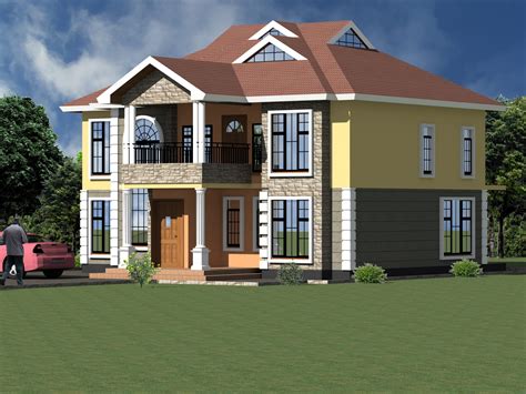 Elegant 4 Bedroom Maisonette House Plans Hpd Consult