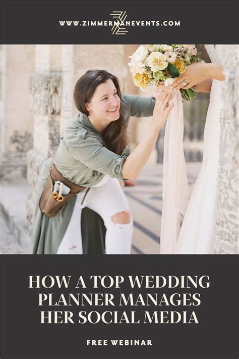 How A Top Wedding Planner Manages Her Social Media To Attract Her Ideal