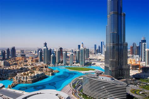 44 Dubai Skyline Wallpaper