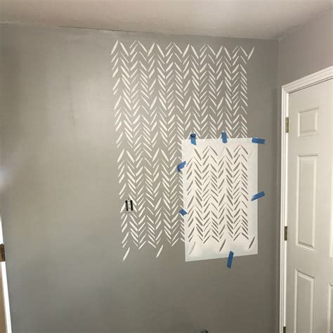 Diy Large Wall Stencils Howto Reel
