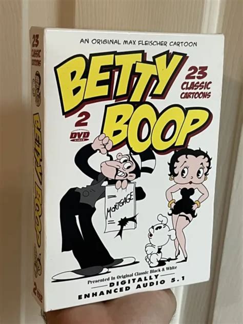 Betty Boop 2 Dvd Box Set 23 Classic Cartoons Original Max Fleischer 4