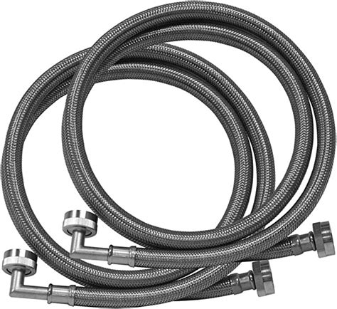 Eastman 48377 Washing Machine Hose With 90 Degree Elbow 1 Pair 5 Amazonca Tools And Home