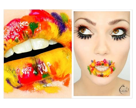 Candy Colorful Lips Lips