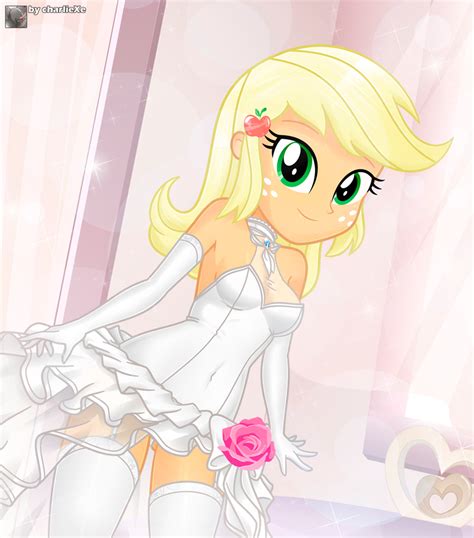 Safe Artist Charliexe Derpibooru Import Applejack Equestria Girls Alternate