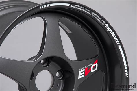 Regamaster Evo Original Decals Sticker Wheels