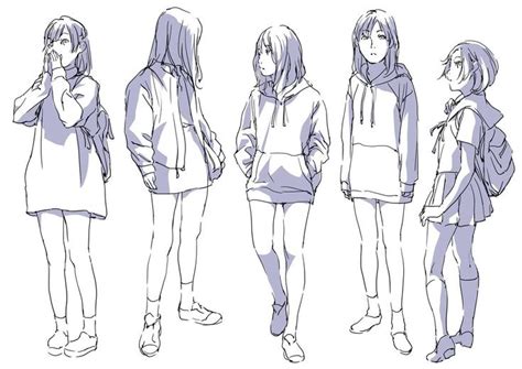 Sweatshirt Draw Reference Sweatshirt Reference In 2020 Manga