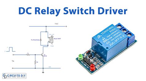 Dc Relay Switch Driver Circuit