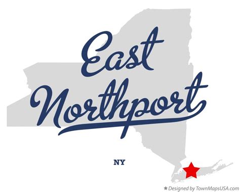 Map Of East Northport Ny New York