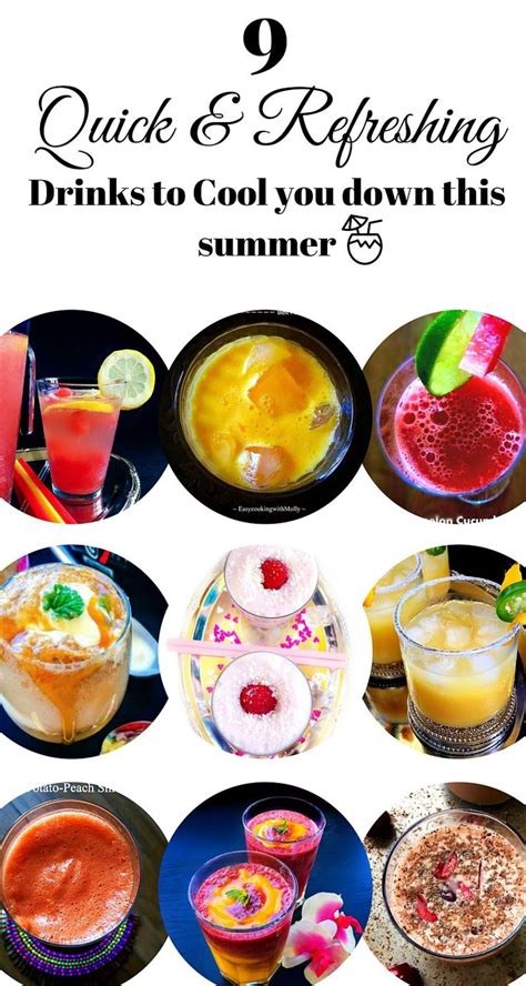 9 Quick And Refreshing Drinks To Cool You Down This Summer Refreshing