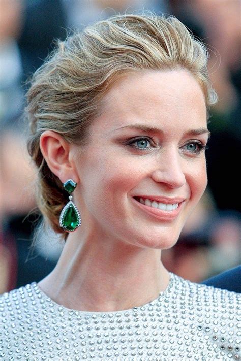 Emily Blunt Cannes Hairstyles Celebrity Hairstyles Cool