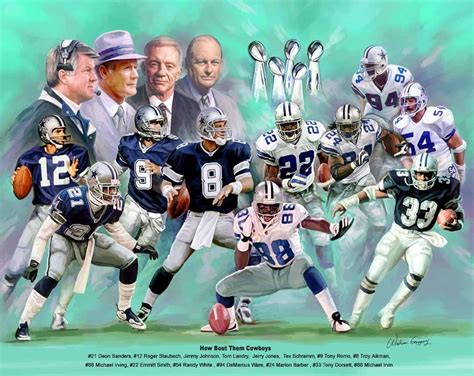 How About Them Cowboys Dallas Cowboys By Wishum Gregory The Black