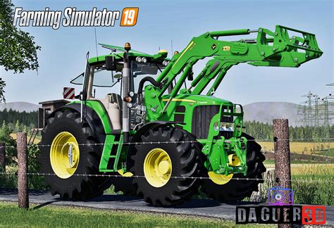 Moд John Deere 74307530 Premium V2000 для Farming Simulator 2019