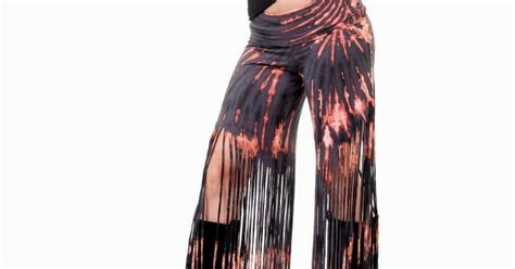 Fringe Flair Makes For Fabulous Funky Pants Go Hippie Chic