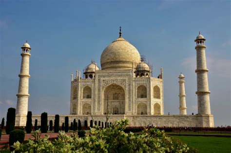 Landmarks Of India The Taj Mahal Stock Photo Image Of Architecture