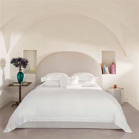 Raso Rigato Bed Linen Collection By Pratesi Woods Fine Linens