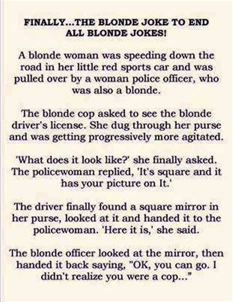 The Blonde Joke To End All Blonde Jokes