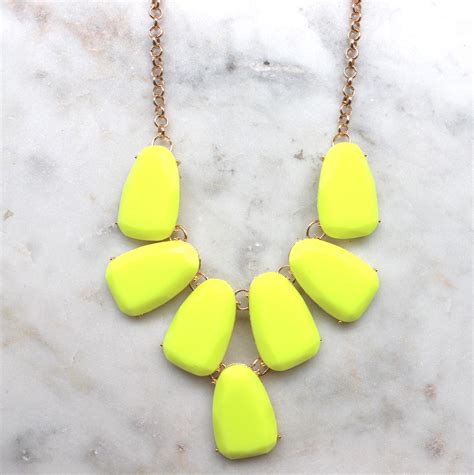 Neon Pebbles Necklace Best Of Everything Online Shopping