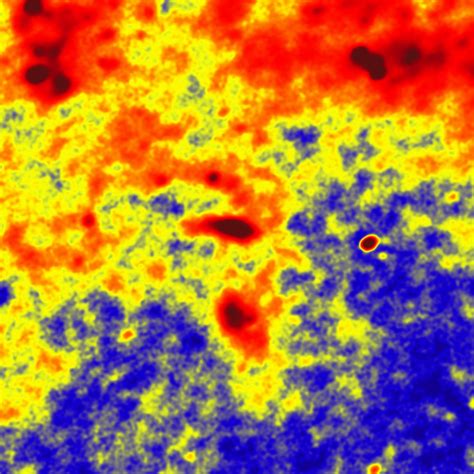 Esa Planck Image Of A Region In The Constellation Perseus
