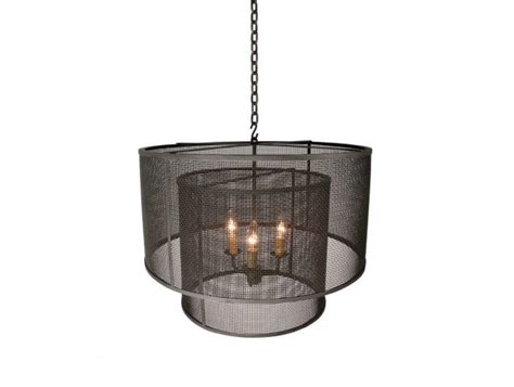 The light figure is hanging from the top. Our Elegant Mesh Chandelier, a fixture your guests won't ...