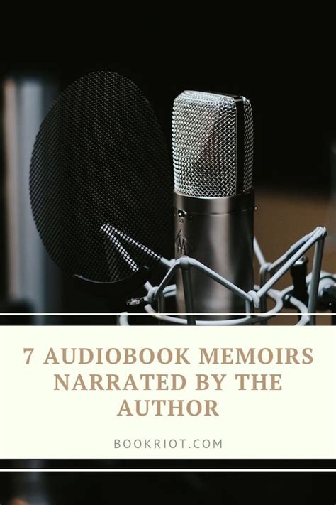 7 Of The Best Audiobook Memoirs Narrated By The Author Book Riot