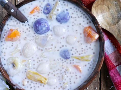 Ginataang Bilo Bilo Glutinous Rice Balls In Coconut Milk Recipe Whisk