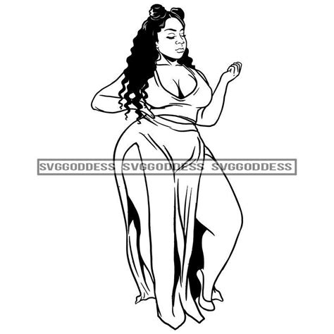 afro woman beautiful plus size curvy breast bodacious sexy etsy