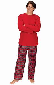 Stewart Plaid Thermal Top Men 39 S Pajamas In Men 39 S Flannel Pajamas