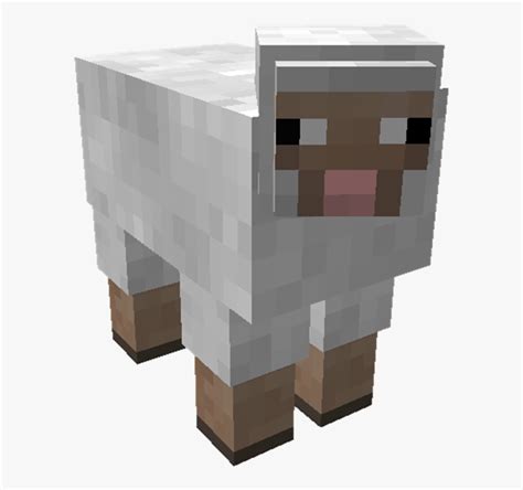 Minecraft Sheep Free Transparent Clipart Clipartkey