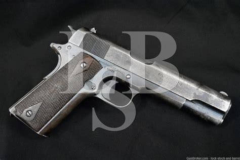 Colt Commercial Government Model 1911 45 Acp Semi Auto Pistol 1916 C