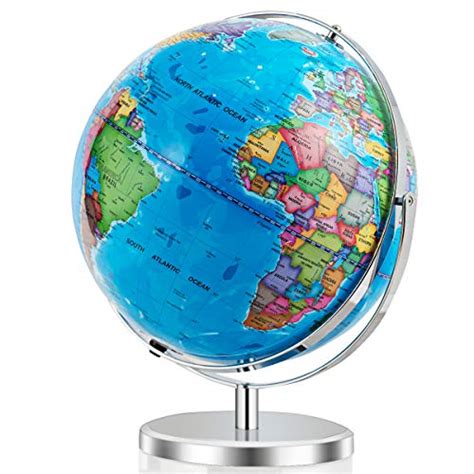 Top 10 Best World Globes For Adults Large With Stand Reviews 2022