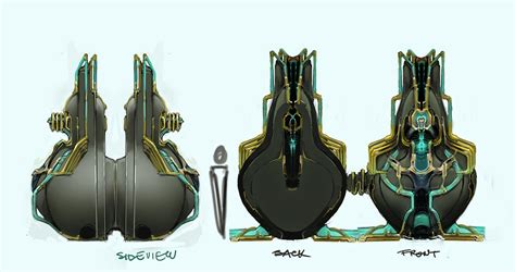 Warframe #orbiter #decorations glitch out of the orbiter glitch from 2016: branislav's artwork and such...: Warframe, Orokin technology