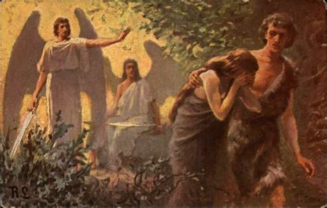 Adam And Eve Adam And Eve The Falling Man Bible Illustrations