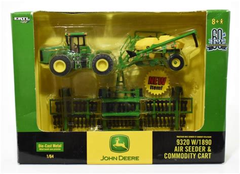 164 John Deere 9320 4wd Tractor W 1890 Air Seeder And Commodity Cart