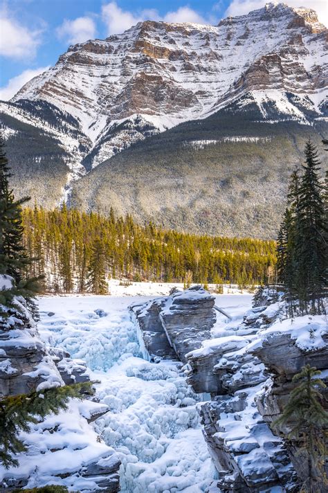 Athabasca Falls Winter Don Rawson Flickr