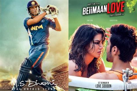 Sushant Singh Rajput S M S Dhoni The Untold Story Forces Sunny Leone