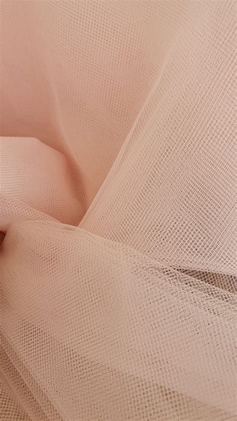 Light Pink Middle Hard Tulle Fabric Tulle Lace Fabric From