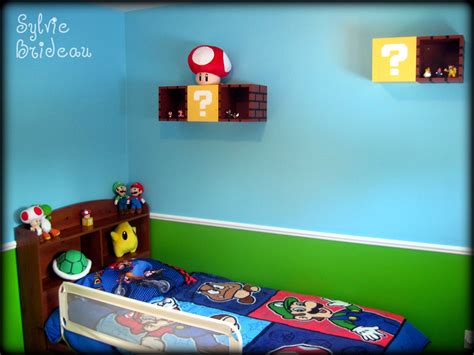 Super Mario Wall Decor Hudson Would Love This Mario Room
