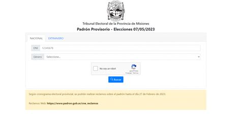 Se encuentra publicado el Padrón Provisorio Tribunal Electoral de la