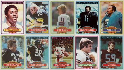 One of the best ways to track the current market for football cards is to follow the sold listings on ebay. 10 Most Valuable 1980 Topps Football Cards | Old Sports Cards