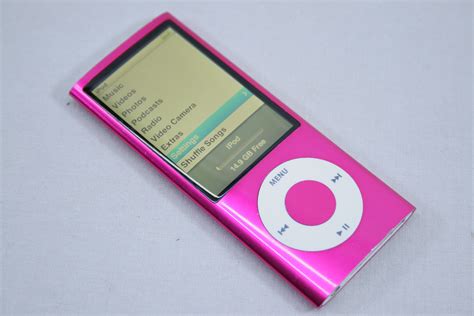 Apple Ipod Nano 5th Generation Pink 16gb Ebay