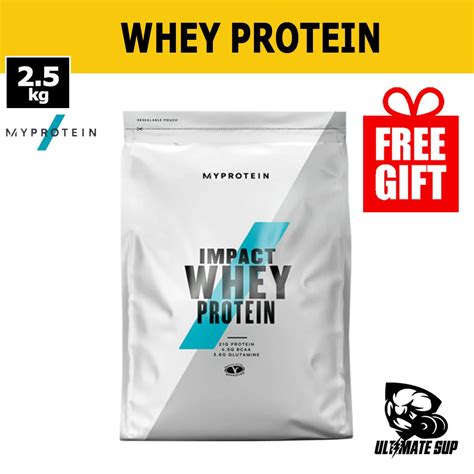 Myprotein Impact Whey Protein Powder 2 5kg 5kg Shopee Singapore