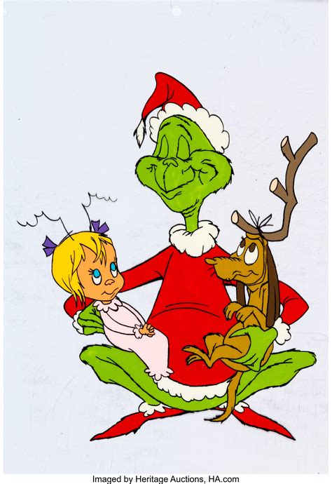 dr seuss how the grinch stole christmas grinch and cindy lou who lot 94657 heritage auctions