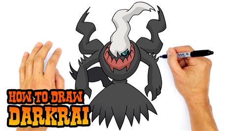 How To Draw Darkrai Pokemon