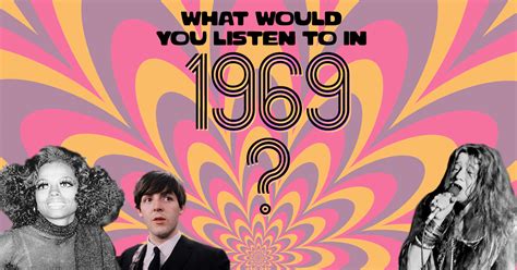 1969 was the last year in which the united states government gave greater financial support, through the national endowment for the arts (nea). Pick: What music would you listen to in 1969?